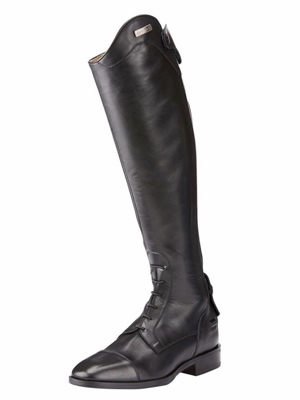Ariat Divino ITALIAN LEATHER ladies Black field show Riding Boots 8 xsm